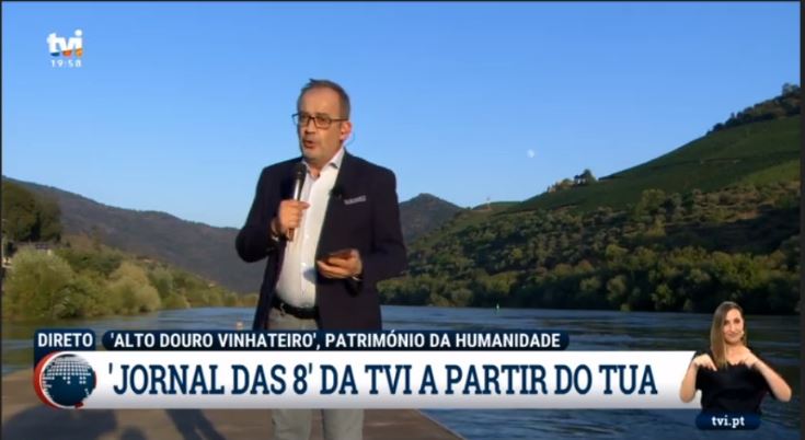 TVI leva Jornal das 8 a dez destinos de Portugal e o Vale do Tua foi o primeiro